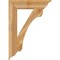 Ekena Millwork Legacy Traditional Rough Sawn Bracket, Western Red Cedar, 6"W x 30"D x 42"H BKT06X30X42LEC01RWR - alternate 4